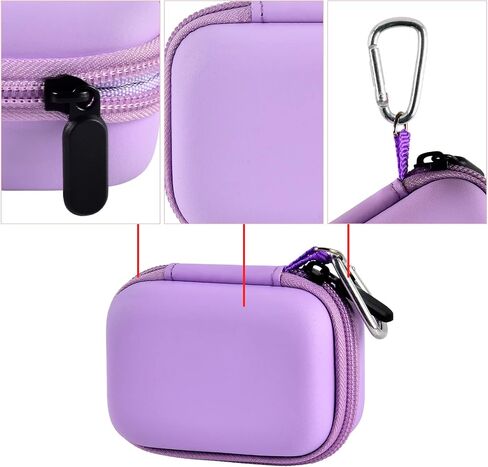 Carrying Case for iWALK Portable Charger Power Bank. Also for JEJILL/for Charmast/for LanLuk/for VEGER/for Swyop/for Feob/for Taegila/for Kuulaa and More Small Charging Battery Pack -Beige Bag Only in Saudi Arabia