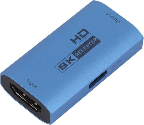 موسع مضخم صوت بديل HDMI 2.1 انثى الى انثى بطول 40 متر مع USB 8 كيه 60 هرتز متوافق مع الكمبيوتر واللابتوب ومنفذ HDMI 2.0 لشاشة التلفزيون وجهاز العرض من سوكو in Kuwait