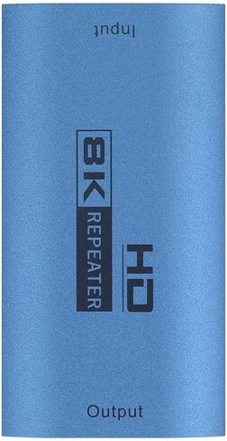 موسع مضخم صوت بديل HDMI 2.1 انثى الى انثى بطول 40 متر مع USB 8 كيه 60 هرتز متوافق مع الكمبيوتر واللابتوب ومنفذ HDMI 2.0 لشاشة التلفزيون وجهاز العرض من سوكو in Kuwait