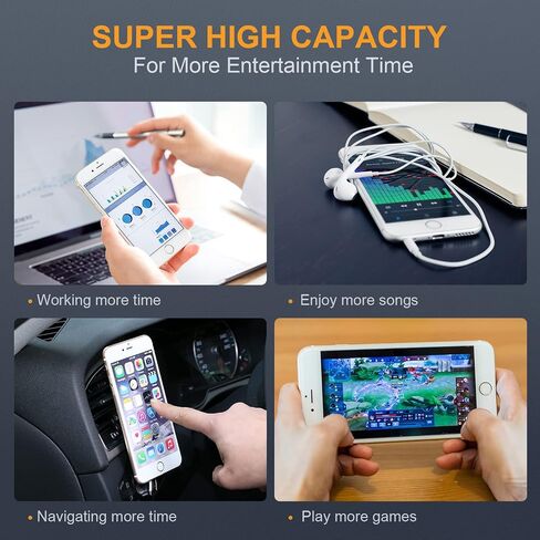 LCLEBM Battery for iPhone 6S, [2023 New Version] New 0 Cycle Higher Capacity 3200mah Battery Replacement for iPhone 6S A1633 A1688 A1700 with Complete Repair Tools Kits in Saudi Arabia