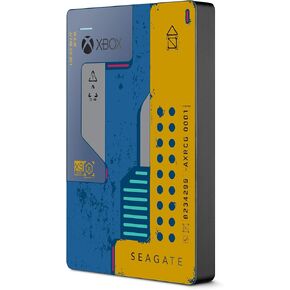Seagate Game Drive STEA2000428 2 TB Portable Hard Drive - External - Yellow, Blue in Saudi Arabia