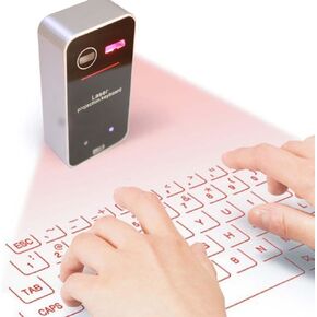 AGS Wireless Laser Projection Bluetooth Virtual Keyboard for Iphone, Ipad, Smartphone and Tablets in Saudi Arabia