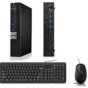 Dell OptiPlex 5050 Micro Form Factor (Intel Core i5-7600T، 32GB DDR4، 512GB SSD) WiFi، DP، HDMI، Windows 10 Pro (متجدد) ¦ in Saudi Arabia