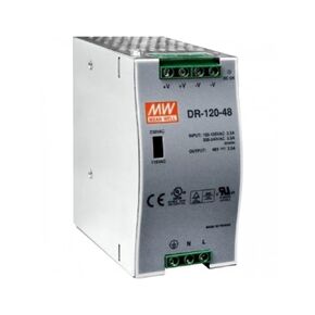 Mean Well WDR-120-24 Industrial DIN Rail Power Supply, Single Output 24VDC, 5A, 120W in Kuwait