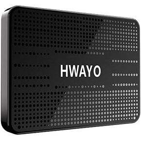 محرك الأقراص الصلبة الخارجي المحمول HWAYO سعة 250 جيجابايت فائق النحافة مقاس 2.5 بوصة USB 3.0 HDD لتخزين الكمبيوتر الشخصي وسطح المكتب والكمبيوتر المحمول وMacBook وChromebook وXbox One