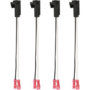 Speaker Connector Speaker Wire Harness Replace 72-7800 Compatible with Honda Civic Cr-v Ridgeline Accord Element Acura Integra TSX RSX CL ILX MDX RL TL Door Speaker Harness Adapter 4 Pack