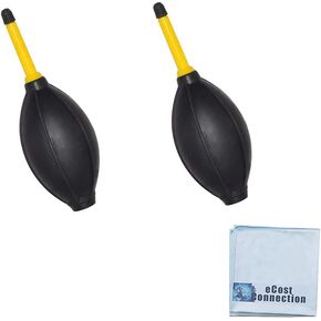 2 Dust Cleaner Blowers for Sony, Nikon, Canon, Pentax, Olympus & More Camera & Camcorders