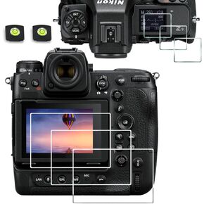 debous LCD +TOP Screen Protector Compatible for Nikon Z9 8 Z 8 9 Camera, Anti-scratch Tempered Glass Hard Protective Film Cover Hot Show Level include(3+3+2pack) in Saudi Arabia