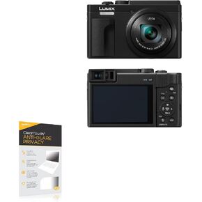 واقي شاشة BoxWave متوافق مع هاتف Panasonic Lumix DC-ZS80 - ClearTouch مضاد للتوهج (عبوتان)، غلاف غشاء غير لامع مضاد لبصمات الأصابع in Kuwait