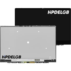 Screen Replacement for Dell Inspiron 13 7390 7391 2-in-1 P113G P113G001 FHD 1920x1080 IPS LCD Touch Screen Display Digitizer Assembly Bezel