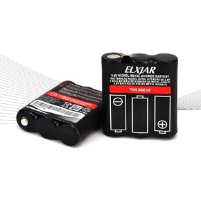 حزمة بطارية 3.6 فولت 800mAh PMNN4477AR Ni-MH بديلة لموتورولا PMNN4477A بطارية راديو ثنائية الاتجاه متوافقة مع موتورولا T200 T400 T500 T800 T600 T62 T82 T92 T92 in Kuwait