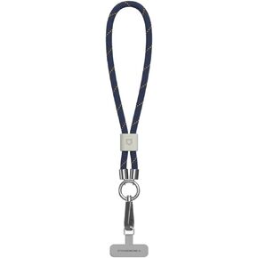 RhinoShield Braided Wrist Phone Lanyard | Recycled Materials, Easy to Adjust, Charm, Durable Strap (Landyard Card Included)
