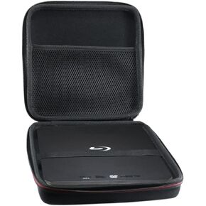 Suw External USB CD DVD Drive Burner Writer Blu-Ray Drive Carrying Case for Didar Blu Ray DVD Player Ultra Mini 1080P Blue Ray Disc Player Home Theater Play All DVDs and Region A 1 Blu-Rays in Saudi Arabia