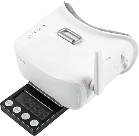 بيتا اف ابي اف نظارات VR 03 FPV مع وظيفة DVR هوائي قابل للاستبدال 5.8G 48CH 4.3 انش 800 × 480px HD LCD NTSC/PAL يدعم إعادة التسجيل متوافق مع طائرة سباق منظور الشخص الاول مثل طائرات سيتوس ميتيور in Kuwait