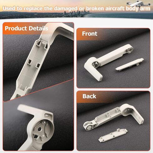 Body Arm Shell for DJI Mavic Mini 2 Arms Cover Replacement for DJI Mini/Mini SE/Mini 4K Drone Accessories Parts with Repair Tools(Right Rear Arm Cover) in Saudi Arabia