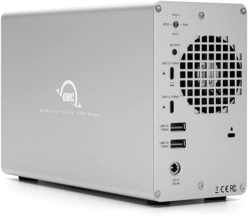OWC Mercury Elite Pro Dual USB-C مع 3 منافذ Hub in Saudi Arabia