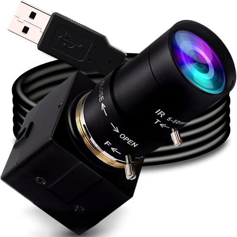 كاميرا USB 1080 بكسل مع تكبير 5-50 مم كاميرا ويب بتركيز متغير وكاميرا كمبيوتر عالية السرعة صغيرة UVC USB2.0 USB مع كاميرا للكمبيوتر الصناعي وكاميرا فيديو مقربة قابلة للتكبير 100 إطار في الثانية و60 إطارًا في الثانية كاميرا ويب in Kuwait