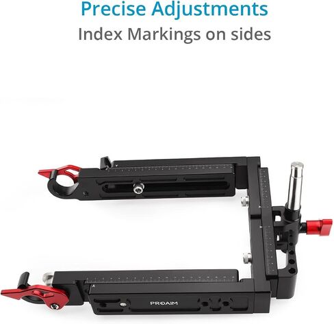 Proaim Universal Docking Bracket for 3-Axis Camera Gimbals. Payload up to 30kg / 66lb. in Saudi Arabia