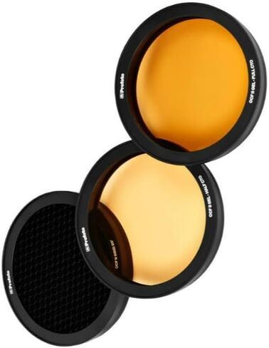 Profoto B10X Plus Off-Camera Flash & Continuous Light Kit - Pro Lighting & Portraiture - Powerful Photography Lighting - for Pros & Enthusiasts Bundle with Grid and Gel Kit Light Modifier (2 Items) in Saudi Arabia