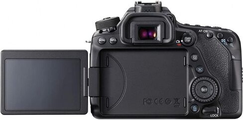 Canon EOS 80D DSLR Camera (Body Only) (1263C004) + 64GB Card + Case + Corel Photo Software + LPE6 Battery + Card Reader + Flex Tripod + HDMI Cable + Hand Strap + More (Renewed) in Saudi Arabia