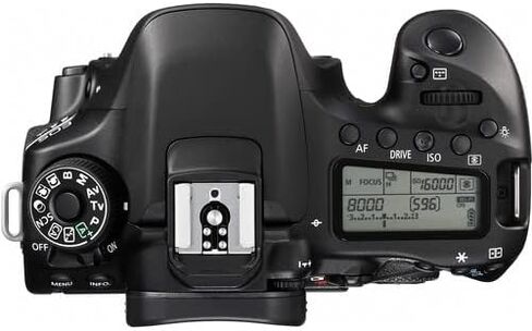 Canon EOS 80D DSLR Camera (Body Only) (1263C004) + 64GB Card + Case + Corel Photo Software + LPE6 Battery + Card Reader + Flex Tripod + HDMI Cable + Hand Strap + More (Renewed) in Saudi Arabia