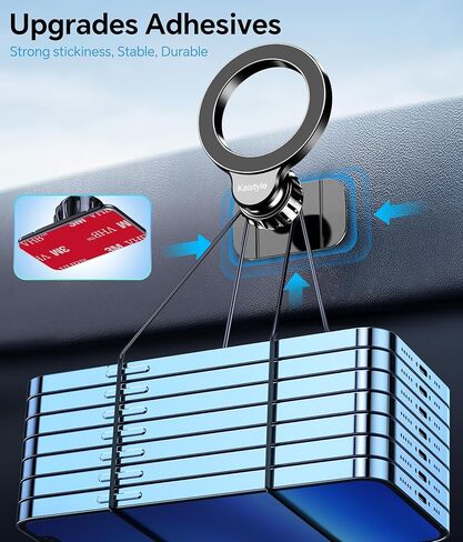 فتحة تهوية لتثبيت السيارة على iPhone 【20 مغناطيسًا قويًا 】حامل هاتف Magsafe للوحة قيادة السيارة بدون استخدام اليدين مغناطيسي MagSafe حامل هاتف للوحة قيادة السيارة لهاتف Apple iPhone 15 Pro Max Plus 14 13 12 Mag Safe Case in Kuwait