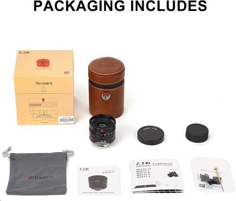 7 artisans 35mm F2.0 Full Frame Classic Human Focus Lens Compatible for Leica M-Mount Cameras Like Leica M-M Leica M240 Leica M3 Leica M6 Leica M7 Leica M8 Leica M9 Leica M9p Leica M10 New Version in Saudi Arabia