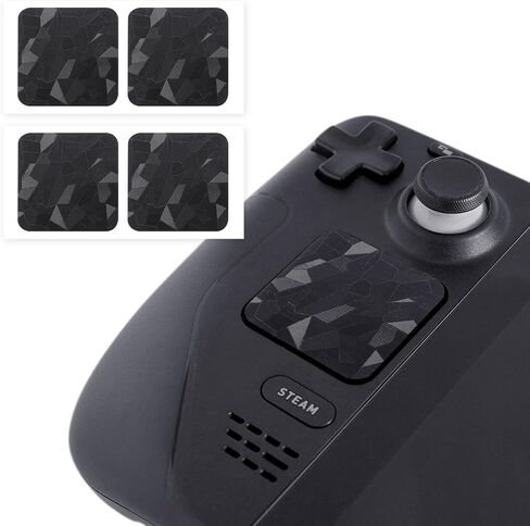 TALONGAMES Touchpad Protector Compatible with Steam Deck OLED/Steam Deck Trackpad Skin (Trackpads Protector, Matrix Mini Hex - Black) in Kuwait