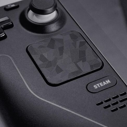 TALONGAMES Touchpad Protector Compatible with Steam Deck OLED/Steam Deck Trackpad Skin (Trackpads Protector, Matrix Mini Hex - Black) in Kuwait