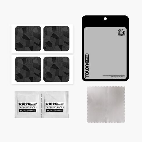 TALONGAMES Touchpad Protector Compatible with Steam Deck OLED/Steam Deck Trackpad Skin (Trackpads Protector, Matrix Mini Hex - Black) in Kuwait