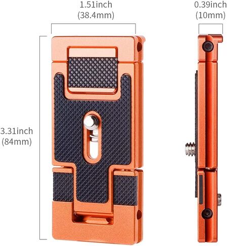 حامل كاميرا ثلاثي القوائم من K&F Concept K-28، لوح تركيب سريع الإصدار، عبوتان in Kuwait