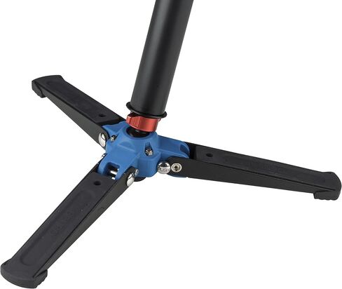 Benro A48FD Aluminum Video Monopod with S4PRO Fluid Head – 3-Leg Base, Smooth Pan/Tilt Motion, Sliding Quick-Release Plate & Travel-Friendly Support for Video Creators (A48FDS4PRO) in Saudi Arabia