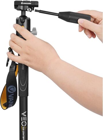 Vanguard VEO2SAM-234TBP50T Monopod with Tri-Stand Feet and VEO BP-50T Ball Head with Built-in Smartphone Holder in Kuwait