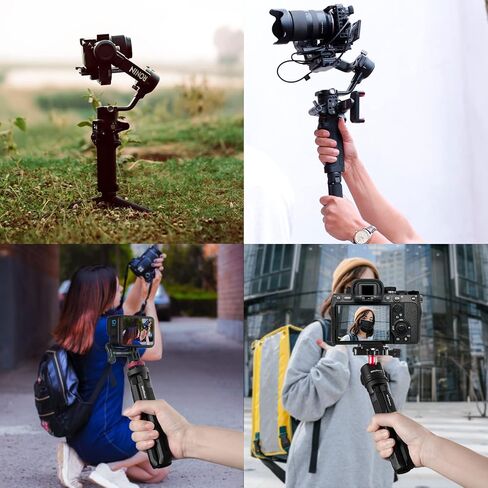 MINIFOCUS Camera Tripod, Desktop Tabletop Stand Compact Tripod with 1/4" Screw, Phone Tripod Stand for Gimbal Stabilizer Webcam Phone Holder Selfie Stick and All DSLR Cameras in Saudi Arabia