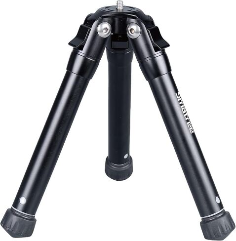 Smatree Metal Mini Tripod,Desktop Tabletop Stand Tripod | for GoPro Hero Camera/Osmo Mobile/hohem Gimbal Handle Grip Stabilizer/Smooth 4/Crane Plus/Crane 2/Vimble 2/Ronin-S Etc in Saudi Arabia
