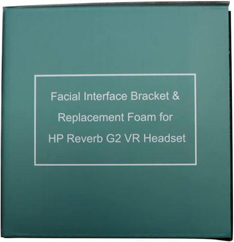 دعامة واجهة الوجه بمشبك مغناطيسي وغطاء وجه من الجلد الصناعي من ايه ام في ار بديل لجهاز اتش بي ريفيرب G2 V1/V2، مع ملحقات وسادة انف مضادة للتسرب in Kuwait