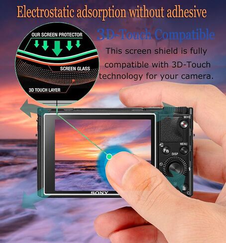 debous LCD +TOP Screen Protector Compatible for Nikon Z9 8 Z 8 9 Camera, Anti-scratch Tempered Glass Hard Protective Film Cover Hot Show Level include(3+3+2pack) in Saudi Arabia