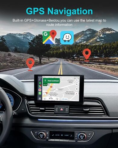 محول CarlinKit Android AI Box-2023 الجديد مع Android 13.0/Netflix/YouTube/Wireless CarPlay&Android Auto/GPS/4G، صندوق البث السحري لـ CarPlay السلكية وشاشة اللمس للسيارة، 8+128 جيجابايت مع منفذ بطاقة SIM/TF in Saudi Arabia