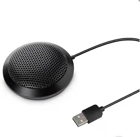 ميكروفون كمبيوتر USB، توصيل ميكروفون USB للمؤتمرات وتشغيل ميكروفونات الكمبيوتر المحمول بمكثف متعدد الاتجاهات للاجتماعات/الفصل عبر الإنترنت، سكايب، التسجيل، الدردشة، التكبير/التصغير، (Windows/Mac OS X) in Kuwait