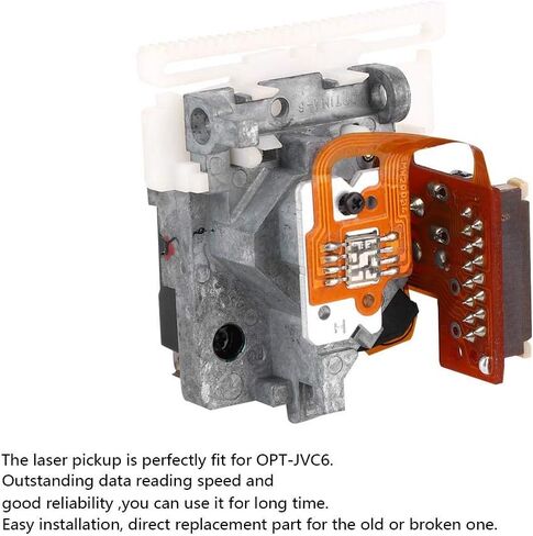 عدسة ليزر Walfront عدسة ليزر الضوء الأحمر CD عدسة ليزر لاقط بصري مناسبة لـ Sega Saturn JVC-6 in Kuwait