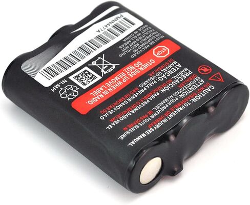 (2-Pack) 3.6V 800mAh PMNN4477AR Ni-MH Battery Pack Replacement for Motorola PMNN4477A Two-way radio battery, Compatible with Motorola T200 T400 T500 T800 T600 T62 T82 T92 series walkie-talkies in Saudi Arabia