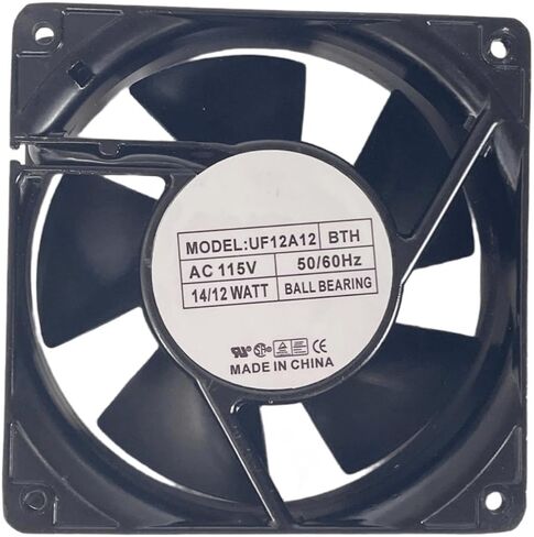 UF12A12-BTH مروحة 115 فولت 14/12 وات 50/60 هرتز 12038 12 سم مروحة تبريد الخزانة UF12A12 BTH in Kuwait