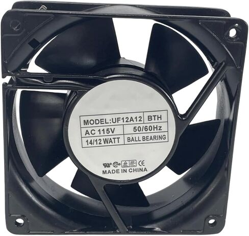 UF12A12-BTH مروحة 115 فولت 14/12 وات 50/60 هرتز 12038 12 سم مروحة تبريد الخزانة UF12A12 BTH in Kuwait