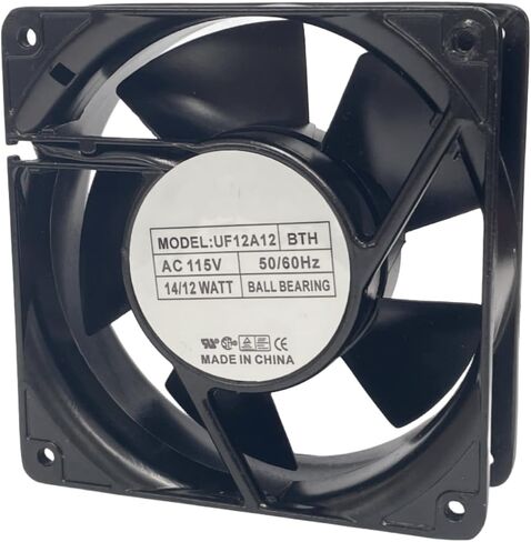 UF12A12-BTH مروحة 115 فولت 14/12 وات 50/60 هرتز 12038 12 سم مروحة تبريد الخزانة UF12A12 BTH in Kuwait