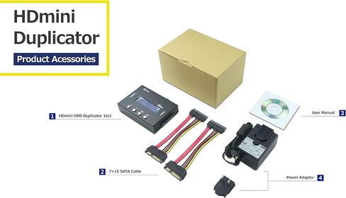 كابل توصيل اتش دي ميني محمول 1 إلى 1 هارد درايف من ايزي بوب DM-HS0-2H1B ، أسود in Kuwait