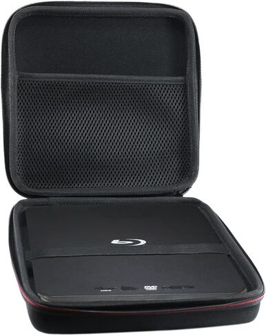 Suw External USB CD DVD Drive Burner Writer Blu-Ray Drive Carrying Case for Didar Blu Ray DVD Player Ultra Mini 1080P Blue Ray Disc Player Home Theater Play All DVDs and Region A 1 Blu-Rays in Saudi Arabia
