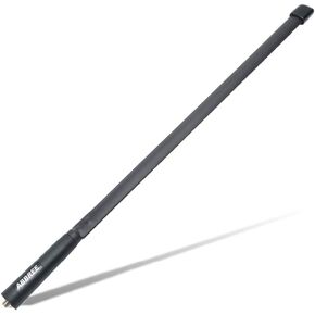 ABBREE 144/222/435Mhz 18.8-inch SMA-Female Tactical Antenna for Baofeng BF-R3 UV-82T Baofeng x Radioddity UV-5RX3 UV-82X3 BTECH UV-5X3 Abbree AR-F3 Tri-Band Two Way Radio in Kuwait