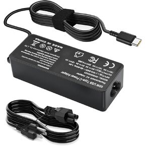 شاحن USB-C سريع 65 وات 45 وات لـ LG Gram - مناسب لأجهزة الكمبيوتر المحمول LG 15" 16" 17" Gram Series 15Z90N 14Z90N 17Z90N 16Z90P 14Z90P 17Z90P Type C سلك إمداد الطاقة in Kuwait