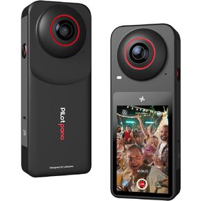 Labpano PilotPano 360 Degree Camera,5.7K 360°,3,1" Touch Screen,CMOS sensors,AI Editing, Live Streaming, HDR,Webcam,PilotSteady in Kuwait