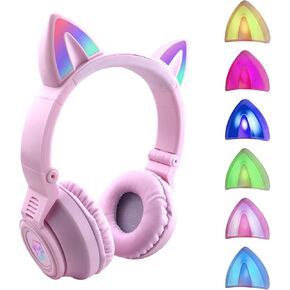 Boys Headphones, Sword Light up Headphone, Kids Bluetooth Headphones Wireless for Boys Girls Toddler Amazon Fire Tablet/Laptop/Pad/Schoo (Black Sword) in Kuwait